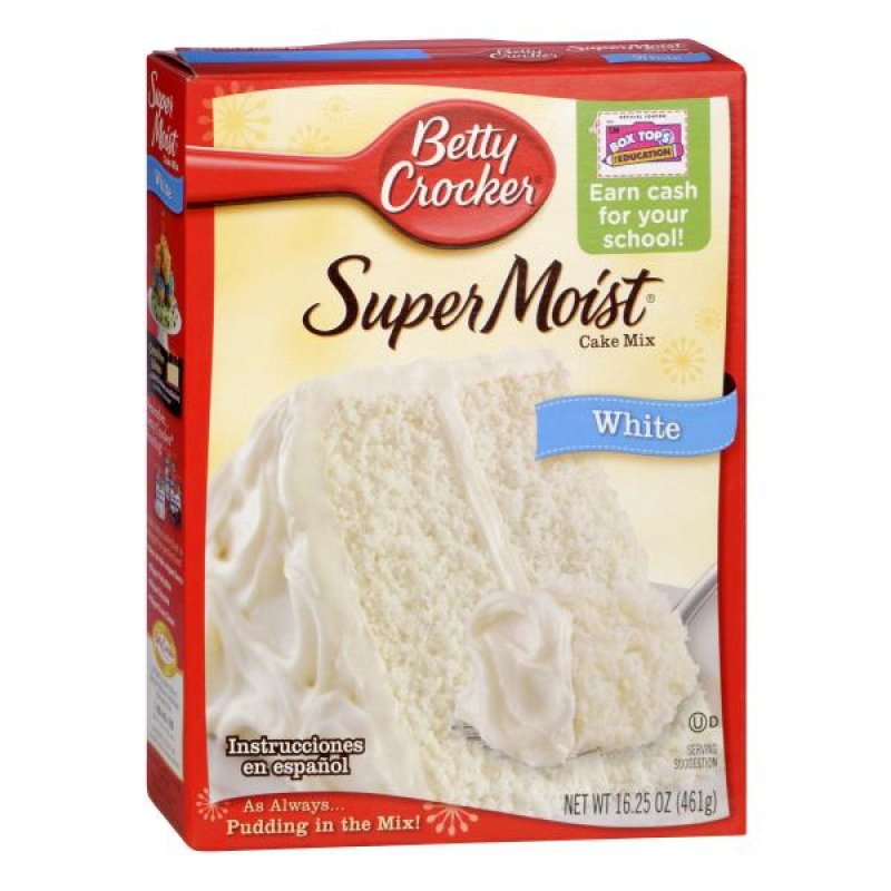Betty Crocker Super Moist White Cake Mix Review Betty Crocker Super Moist White Cake Mix Review