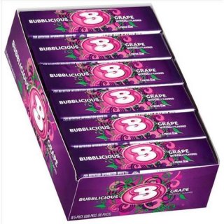 Bubblicious Grape 18 x 5 Stück (18x40g)