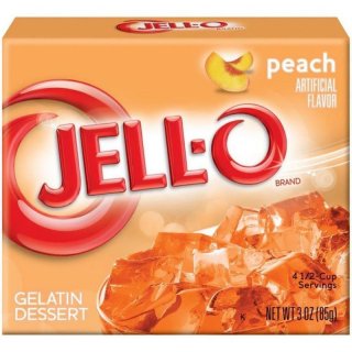 Jell-O Peach Gelatin Dessert (85g)