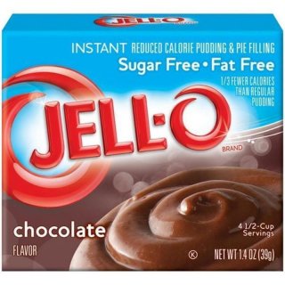 Jell-O Sugar Free Chocolate Pudding & Pie Filling (39g)