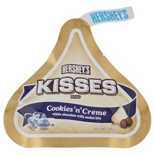 Hersheys Kisses - Cookies n Creme (146g)