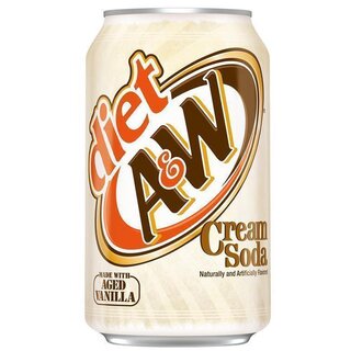 A&W Cream Soda DIET 1 x 355 ml
