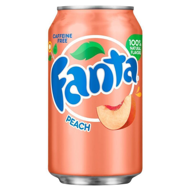 Fanta - Peach - 1 x 355 ml