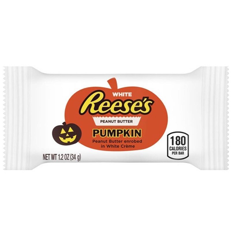 Reeses - White Peanut Butter Pumpkin - 1 x 34g