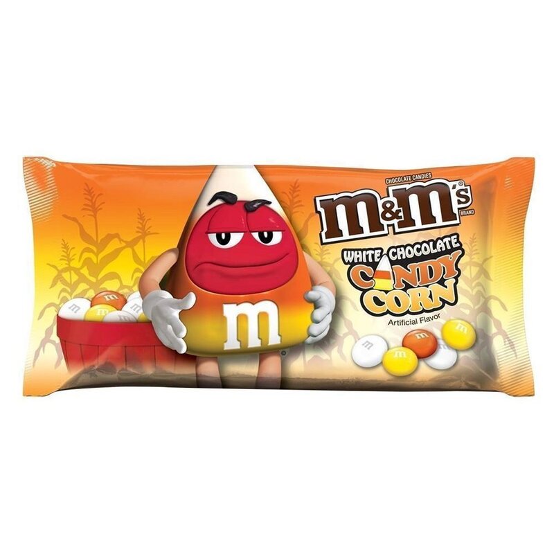 m&ms - White Candy Corn - chocolate candies - 1 x 42,5g