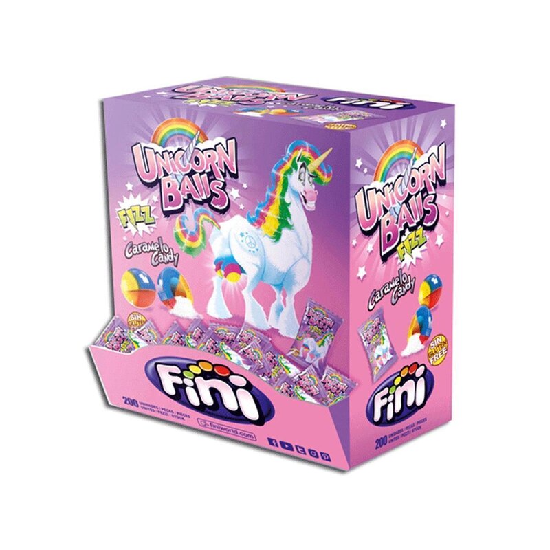 Fini - Unicorn Balls Caramelo Candy (200 Stk)