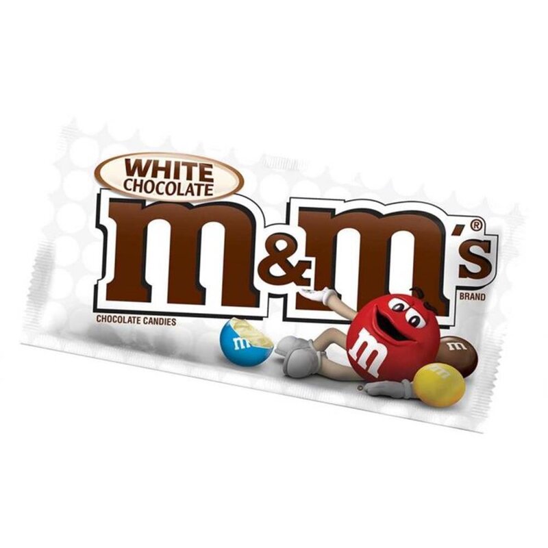 m&ms - White Chocolate  - 1 x 42,5g