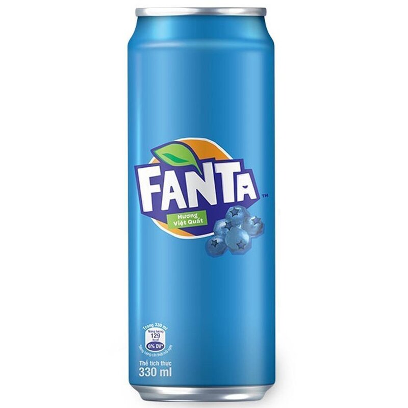 Fanta - Blueberry - 1 x 330 ml