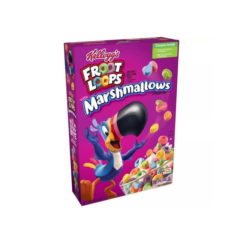 Kelloggs Froot Loops with Marshmallow - 297g