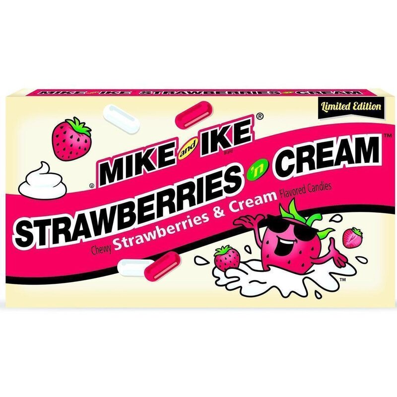 Mike and Ike - Strawberries n Cream - 141g