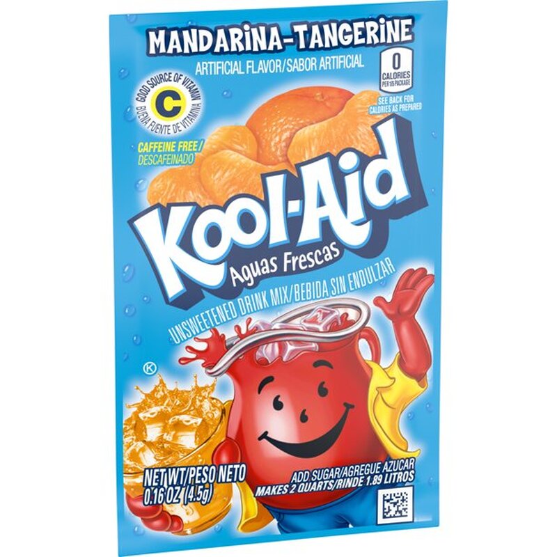 Kool-Aid Drink Mix - Mandarina - Tangerine - 4,5 g