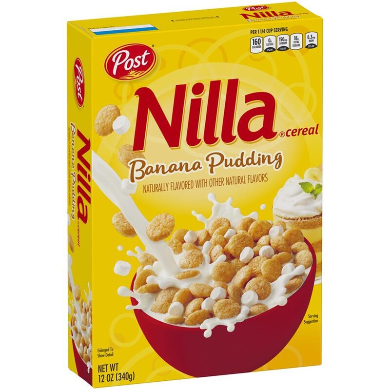 Post - Nilla - Banana Pudding - Cereals - 1 x 340g