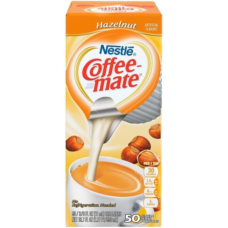 Nestle - Coffee-Mate - Hazelnut - 50 x 11 ml