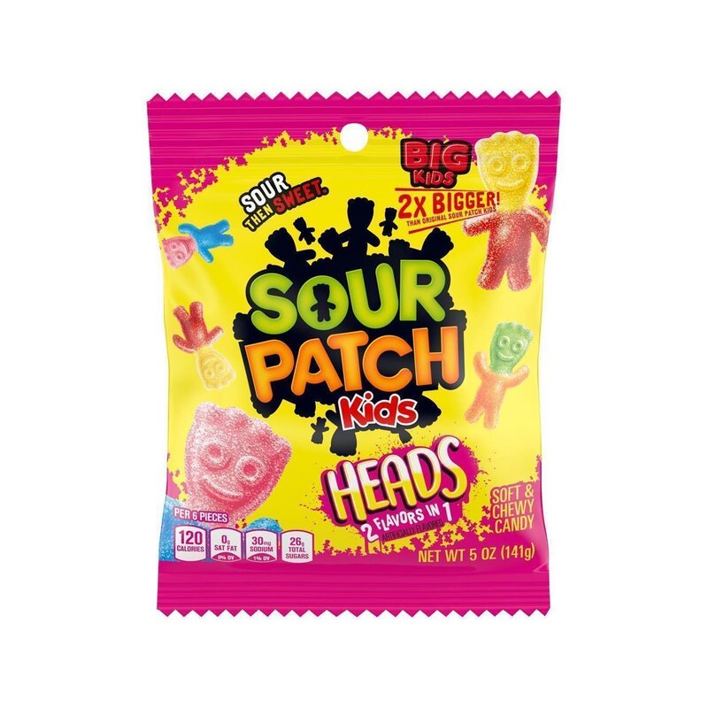 Sour Patch - Kids Heads - 1 x 141g