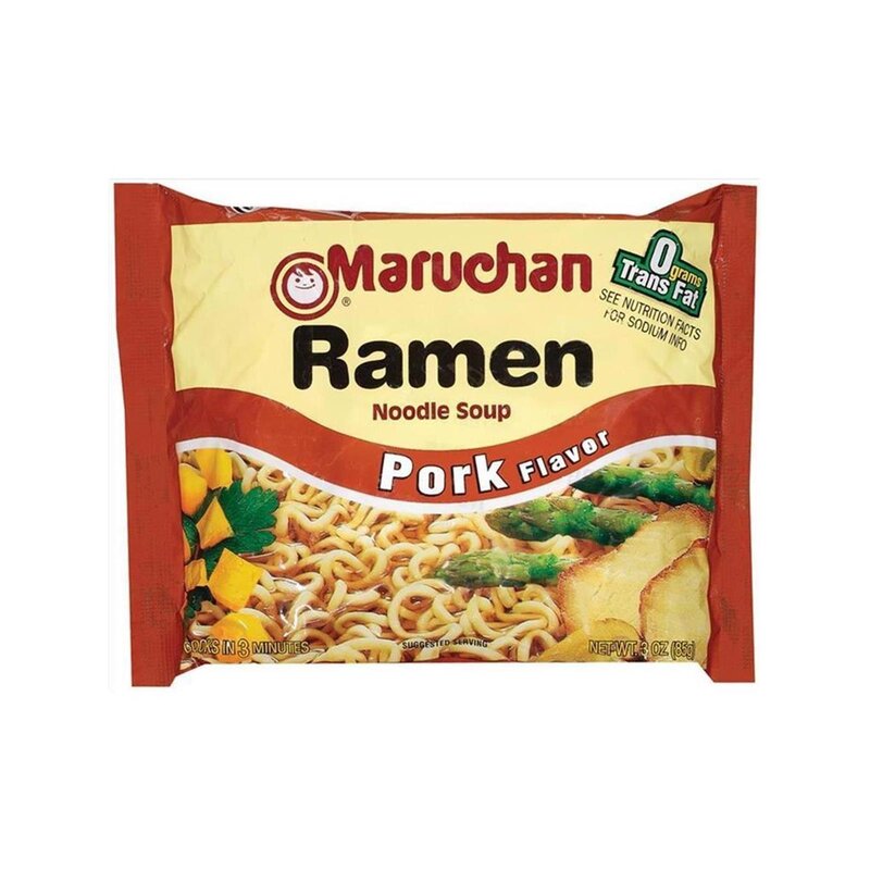 Maruchan Ramen - Noodle Soup Pork Flavor - 3 x 85 g