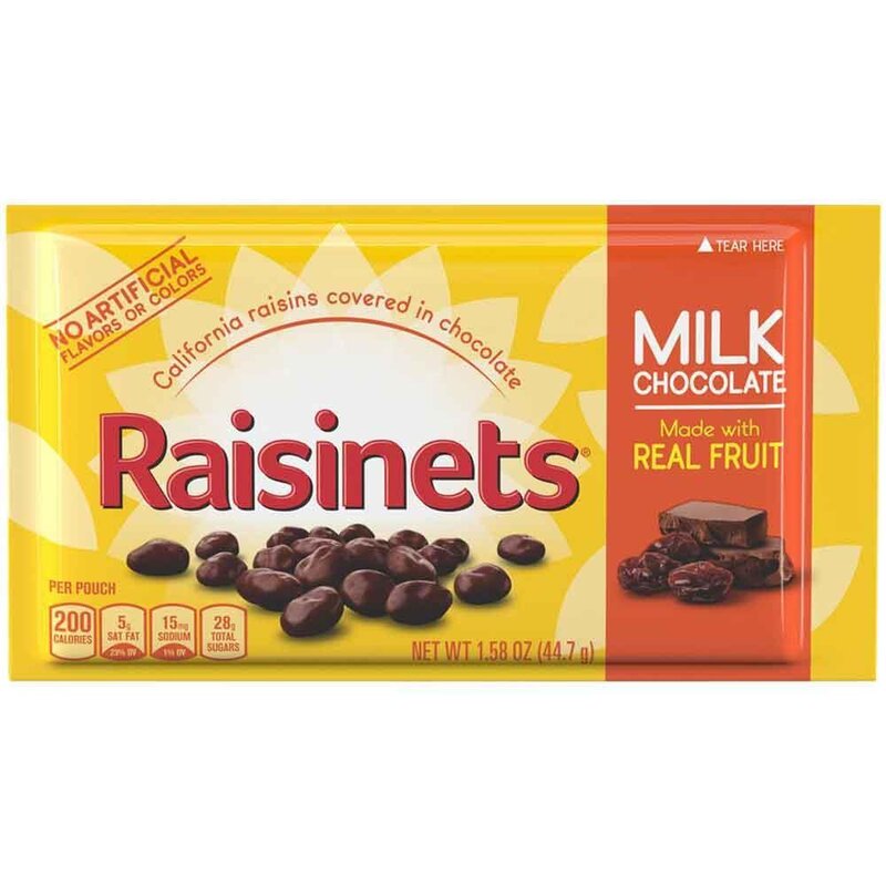Nestle - Raisinets - Milk Chocolate - 1 x 44,7g