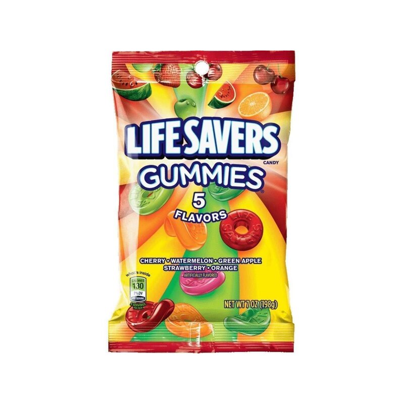 Lifesavers Gummies 5 Flavors - 198g