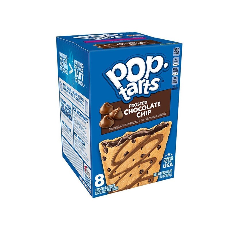 Pop-Tarts Frosted Chocolate Chip - 1 x 384g
