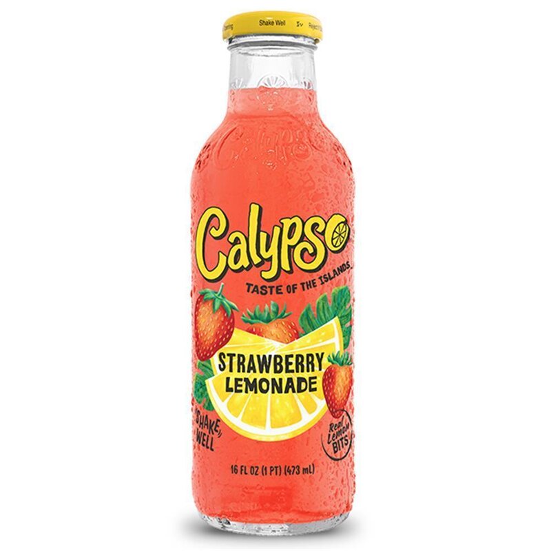 Calypso - Strawberry Lemonade - Glasflasche - 1 x 473 ml