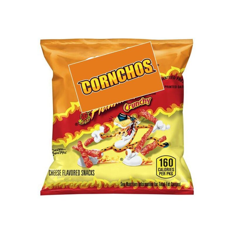 Cornchos - Flamin Hot Crunchy - 1 x 35,4g