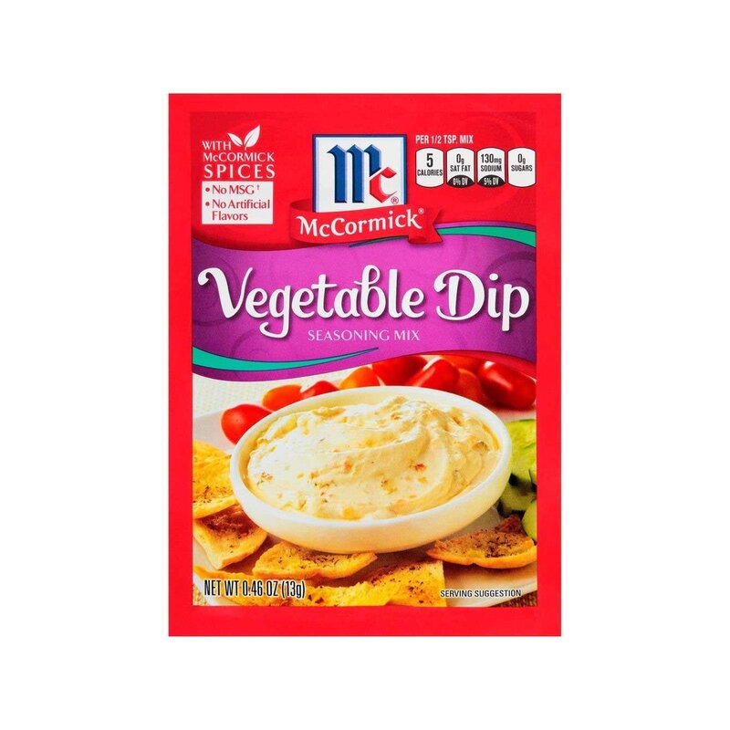 McCormick - Vegetable Dip Seasoning Mix - 1 x 31g