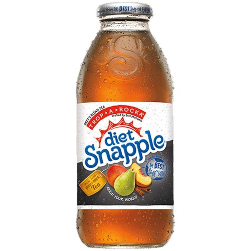 Snapple - DIET Trop-A-Rocka - Glasflasche - 1 x 473 ml