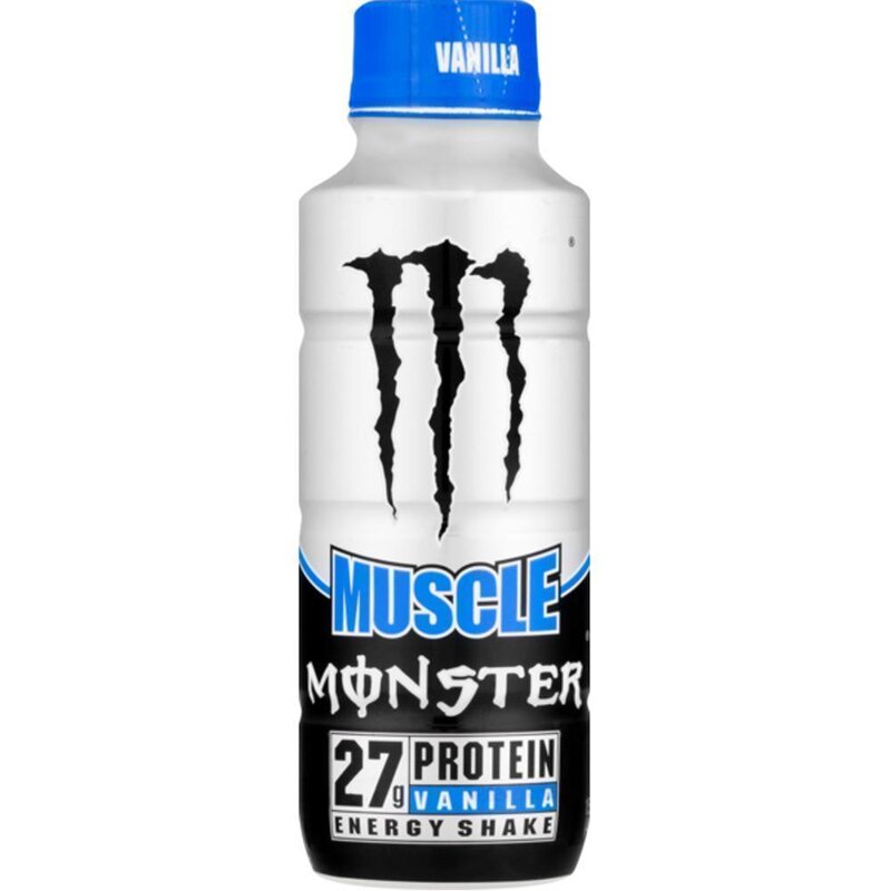 Monster USA - Muscle Energyshake - Vanilla - 444 ml