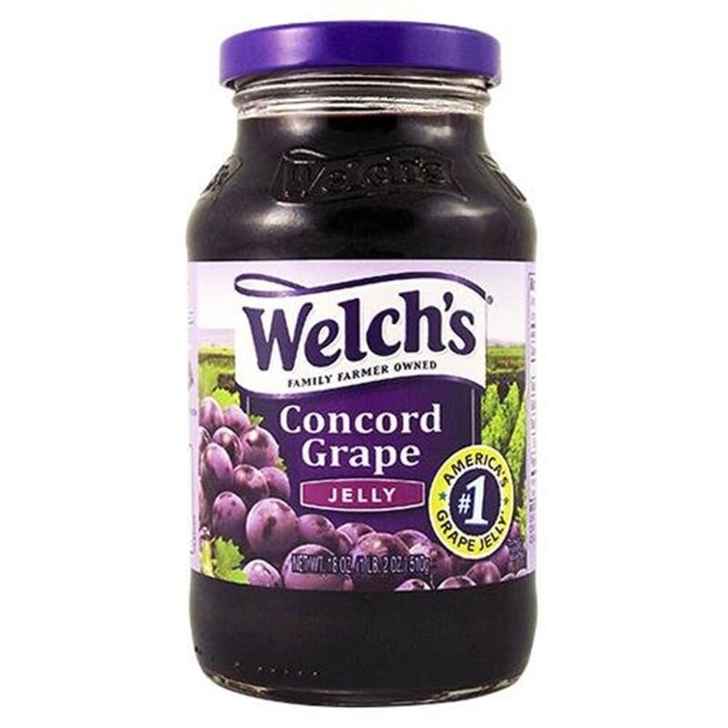 Welchs Concord Grape Jelly - Glas - 510g