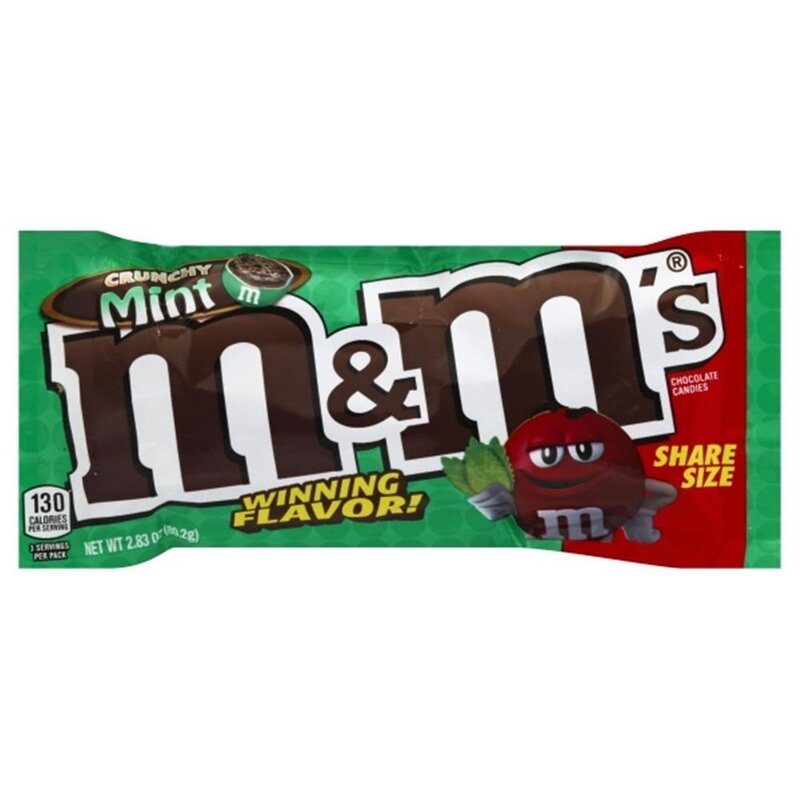 m&ms - Crunchy Mint - 80,2g