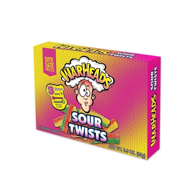 Warheads Sour Twists - 99g