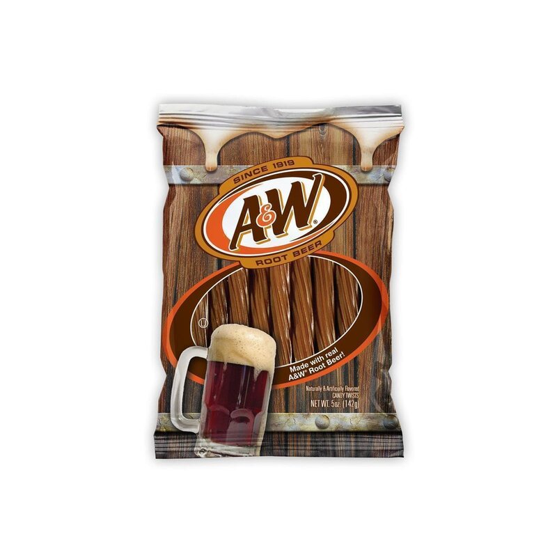 A&W Root Beer - Candy Twists - 142g