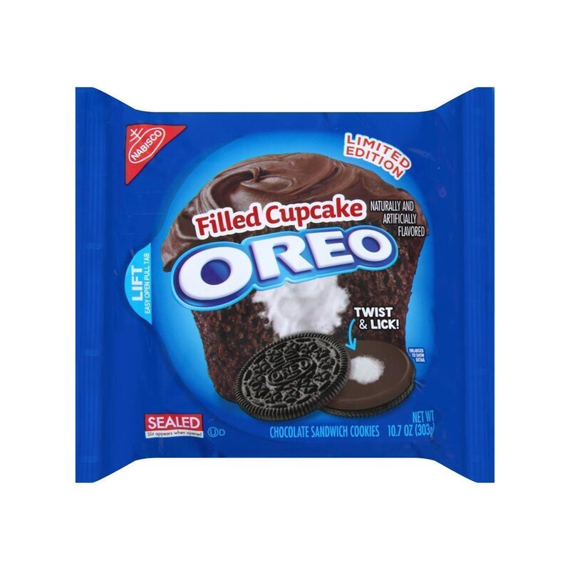 Oreo - Filled Cupcake Cookies - Limited Edition - 303g
