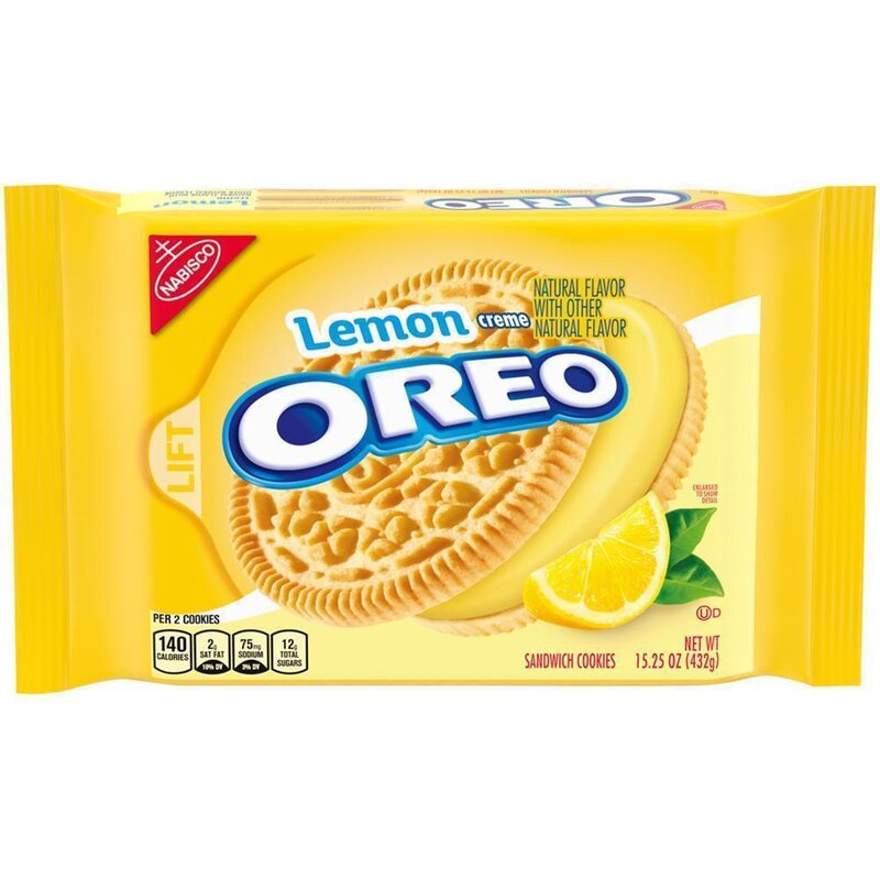 Oreo - Lemon Creme Sandwich Cookies - 432g