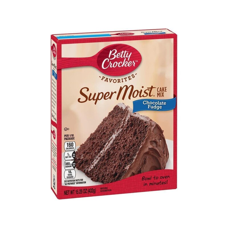 Betty Crocker - Super Moist - Chocolate Fudge Cake Mix - 432 g