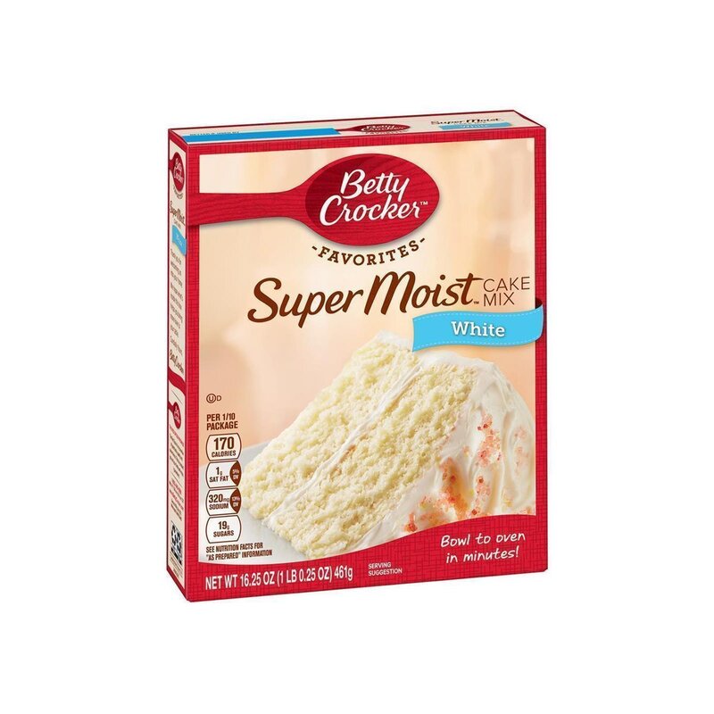 Betty Crocker - Super Moist - White Cake Mix - 461 g