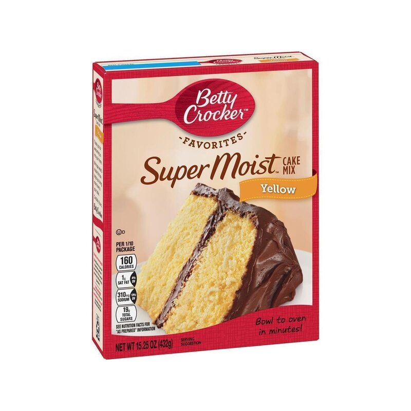 Betty Crocker - Super Moist - Yellow Cake Mix - 432 g