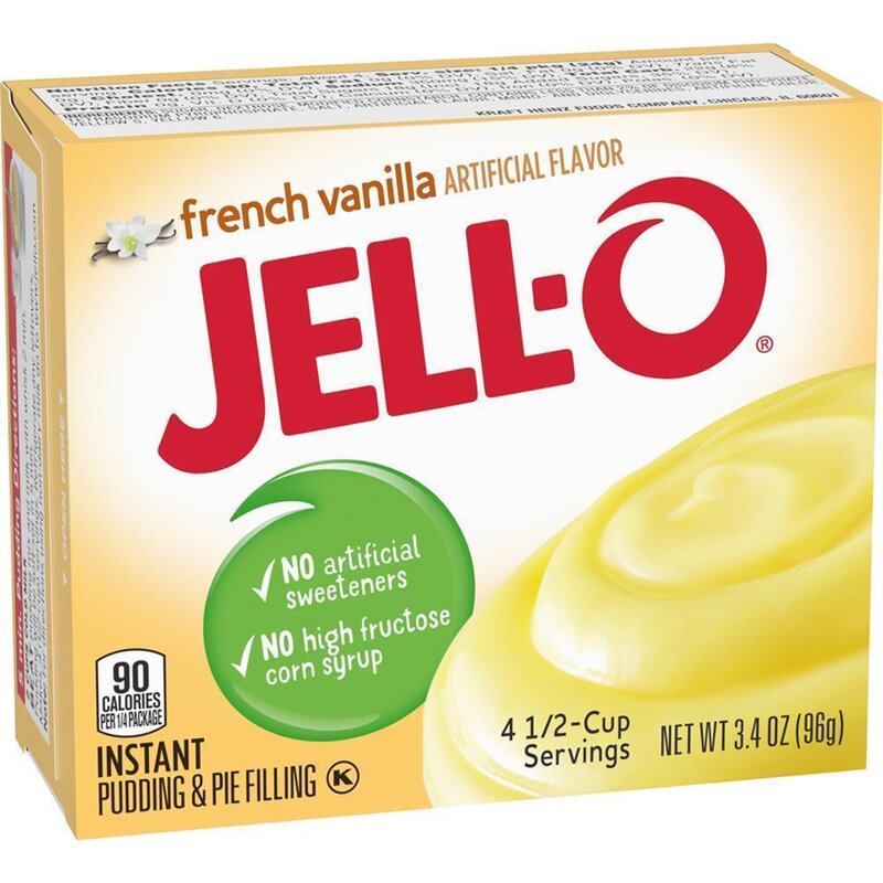 Jell-O - French Vanilla Instant Pudding & Pie Filling - 96 g