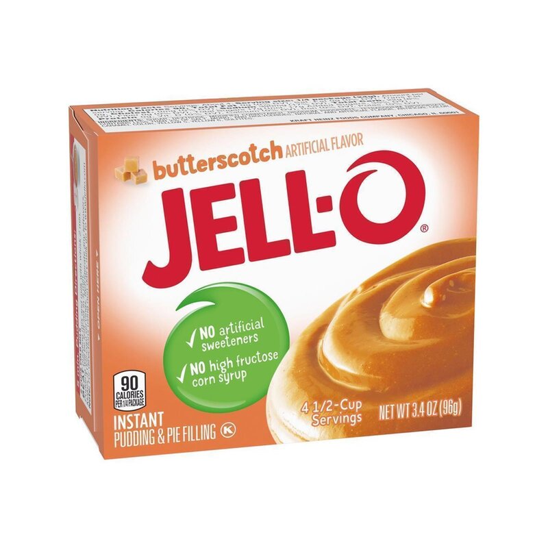 Jell-O - Butterscotch Instant Pudding & Pie Filling - 96 g