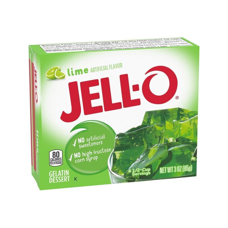 Jell-O - Lime Gelatin Dessert - 85 g