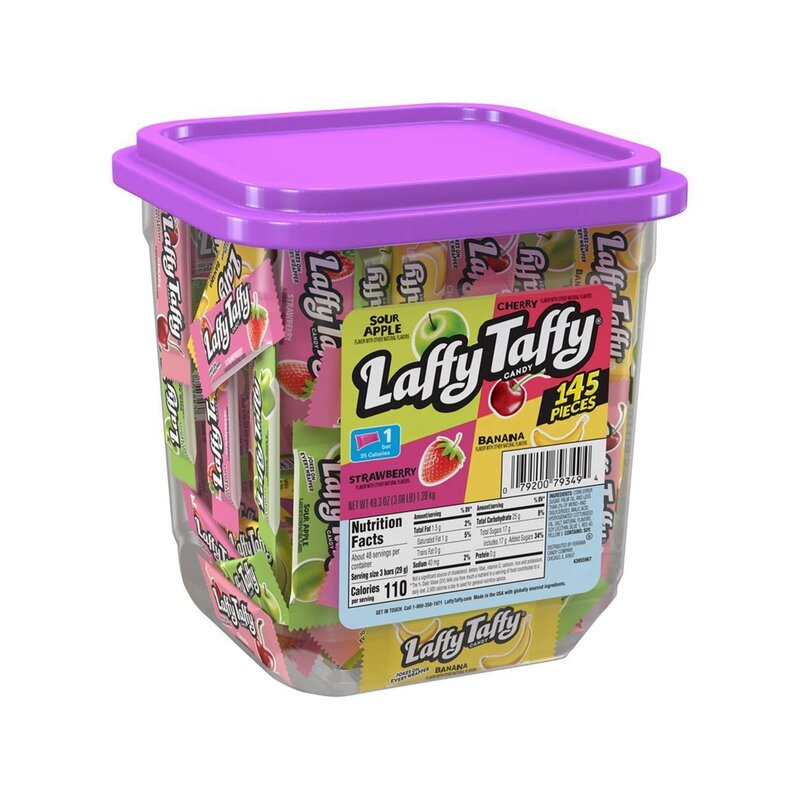 Laffy Taffy Mix - Box 145 Pieces - 1 x 1,39kg