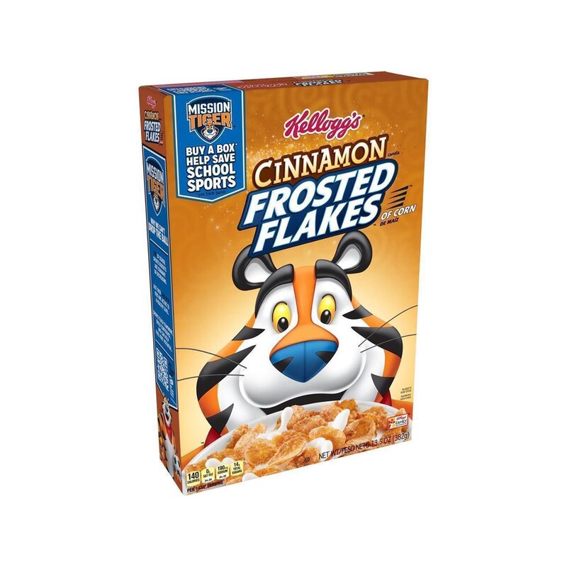 Kelloggs Frosted Flakes Cereal Cinnamon - 382g