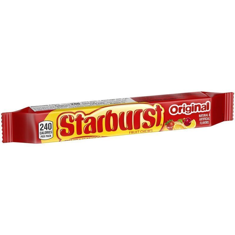 Starburst Original Fruit Chews Candy - 1 x 58,7g