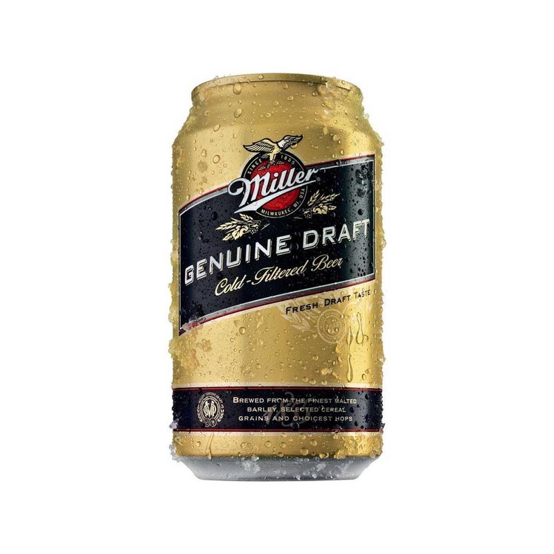 Miller - Genuine Draft - 355 ml