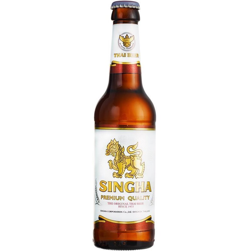 Singha - Lager Beer 5% Vol/Alc. - 330 ml