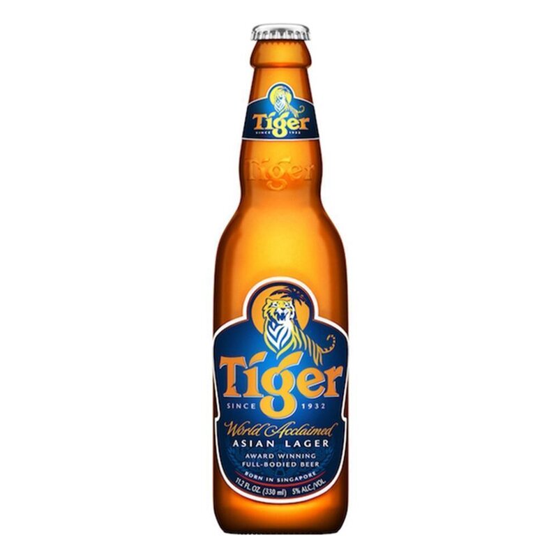 Tiger - Asian Lager Beer 5% Vol/Alc. - 330 ml (inkl. Pfand)