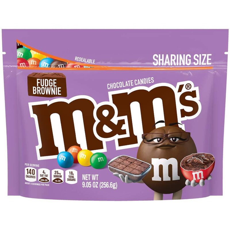 m&ms - Fudge Brownie - 1 x 256,6g