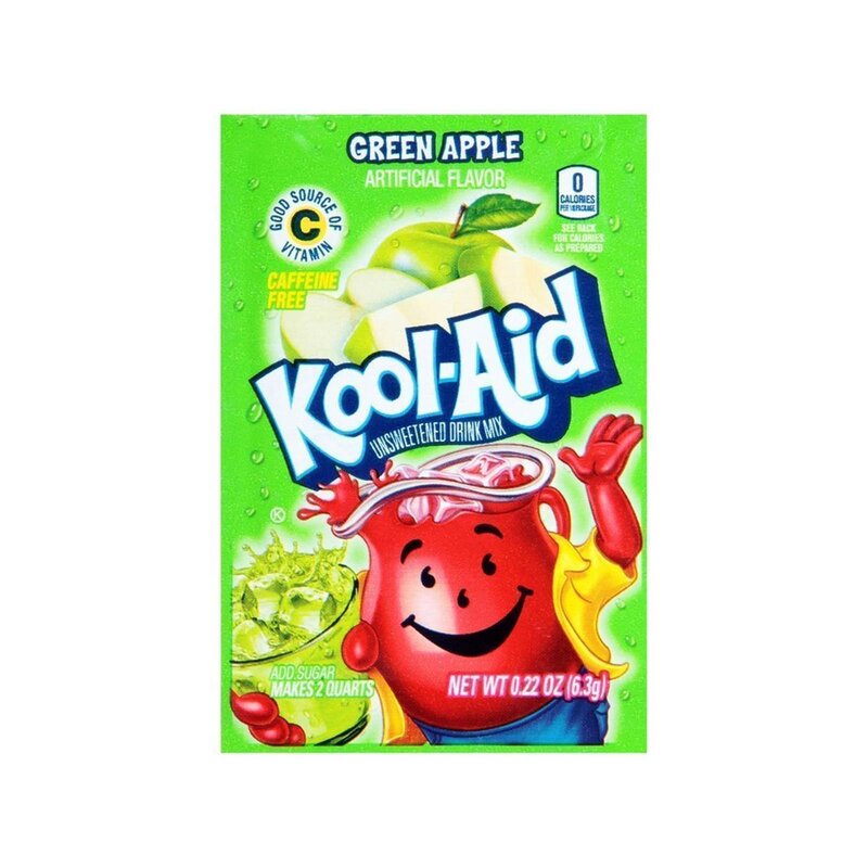 Kool-Aid Drink Mix - Green Apple - 6,3 g