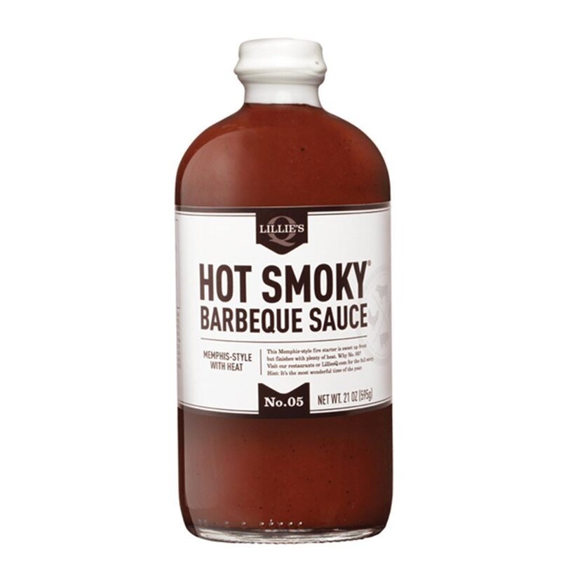 Lillie´s - Hot Smoky Barbeque Sauce - 595ml