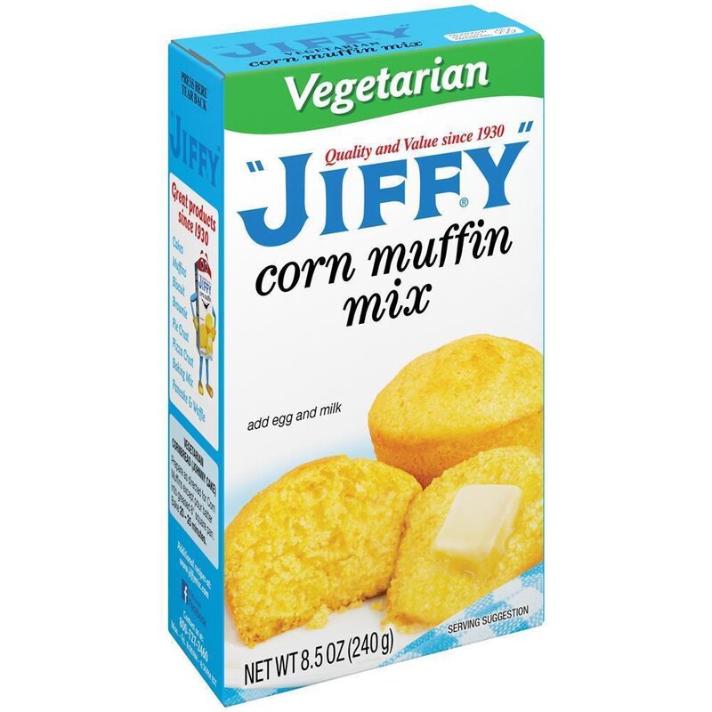 Jiffy - Corn Muffin Mix Vegetarian - 1 x 240 g