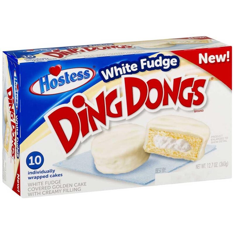 Hostess - Ding Dongs White Fudge - 360g